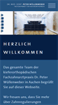 Mobile Screenshot of dr-wuellenweber.de